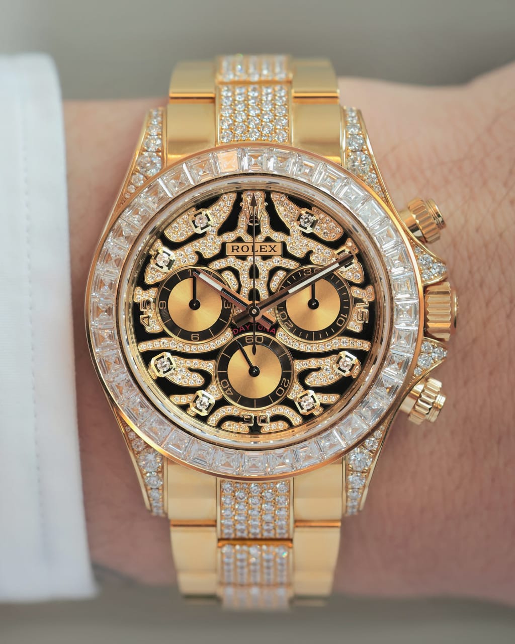 RLX Eye_Of_The_Tiger Golden Chain Bracelet Premium Quality mercurewatches.store