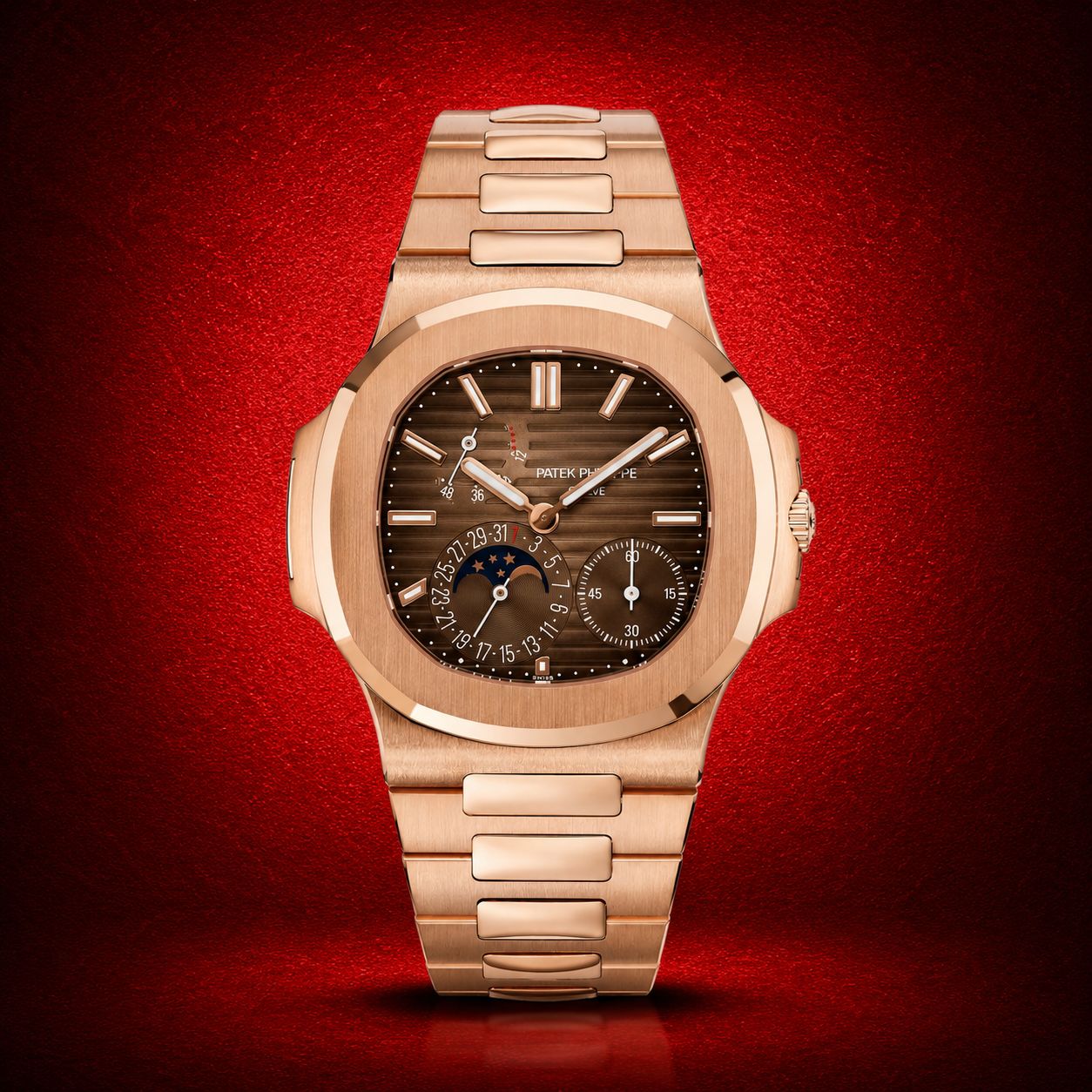 ✔️ *Patek Phillipe Nautilus 5712/1R-001 Power Reserve Moonphase*