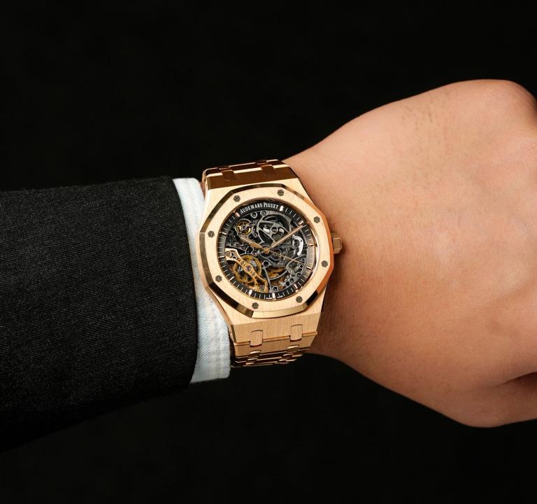 Audemars pigue_t Royal Oak Skeleton Automatic Copper Black