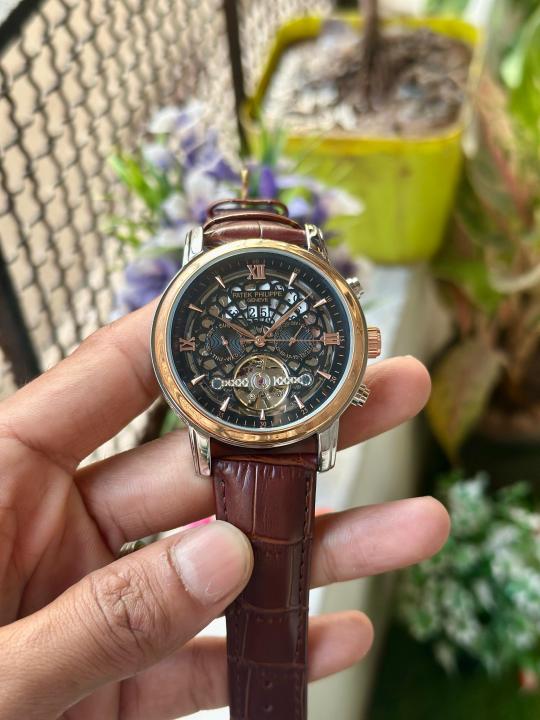Patek_Philippe leather automatic
