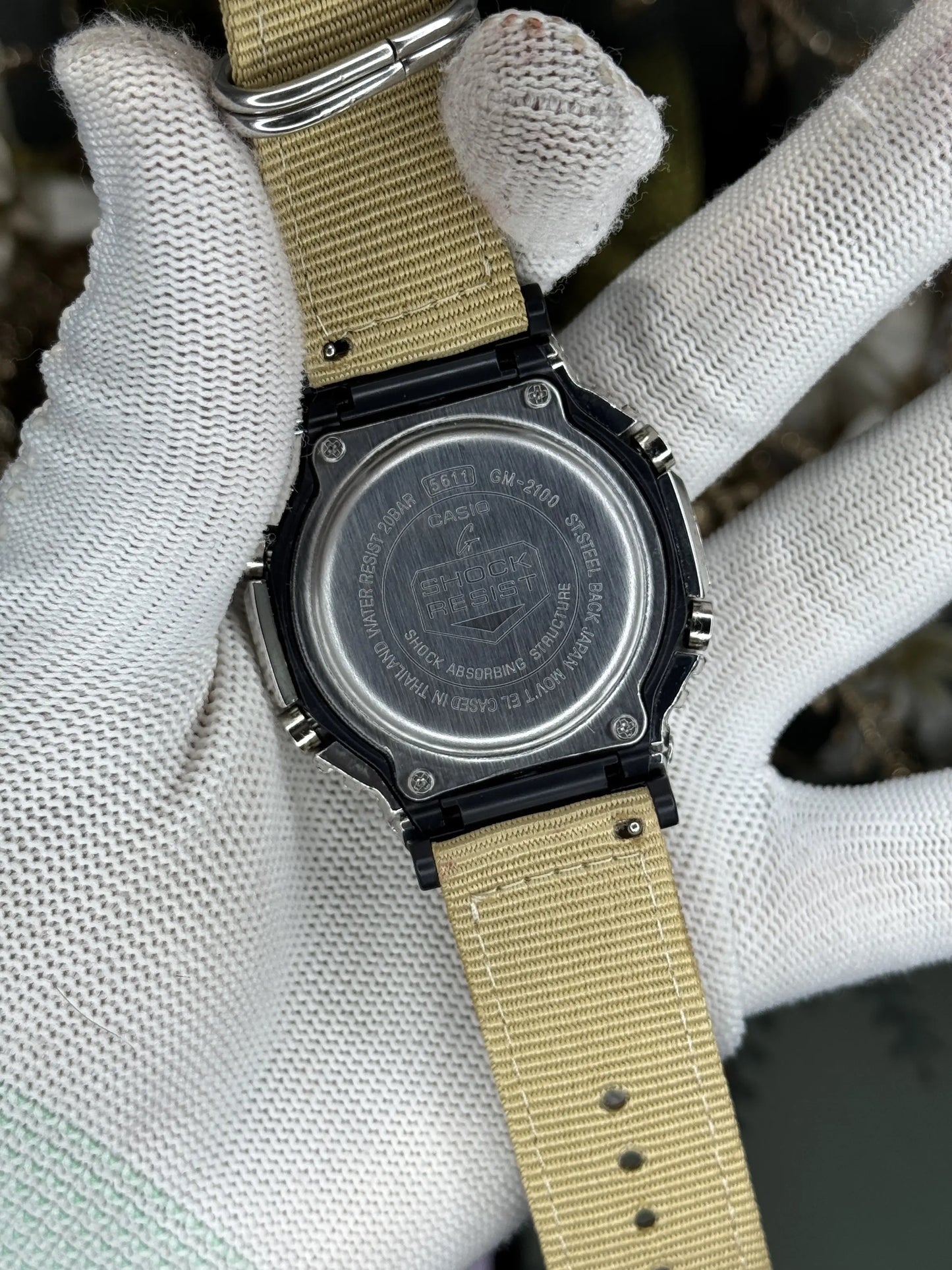 Gshock Gm2100 Beige Premium Japan watch