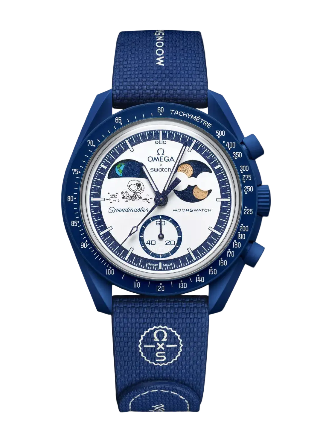 Moonswatch Mission To Earthphase Moonshine Snoopy