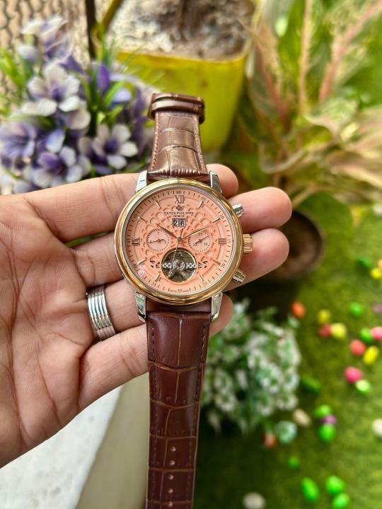 Patek_Philippe leather automatic