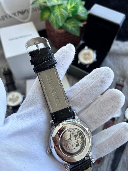 Emporio Arman_i Meccanico Automatic Silver Black W134