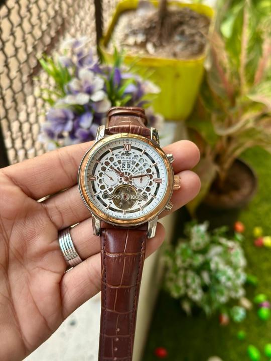 Patek_Philippe leather automatic