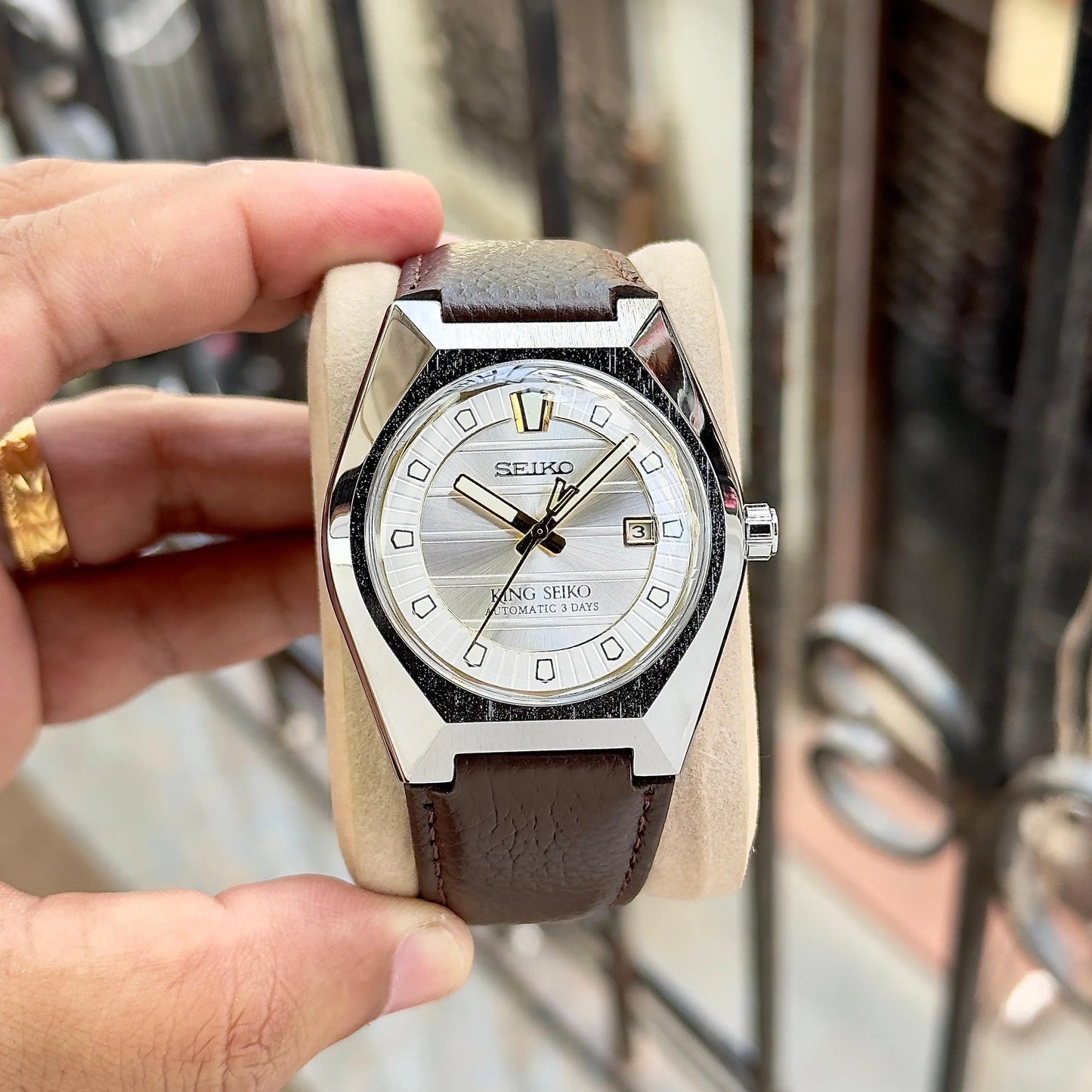 Seiko King Mens Brown