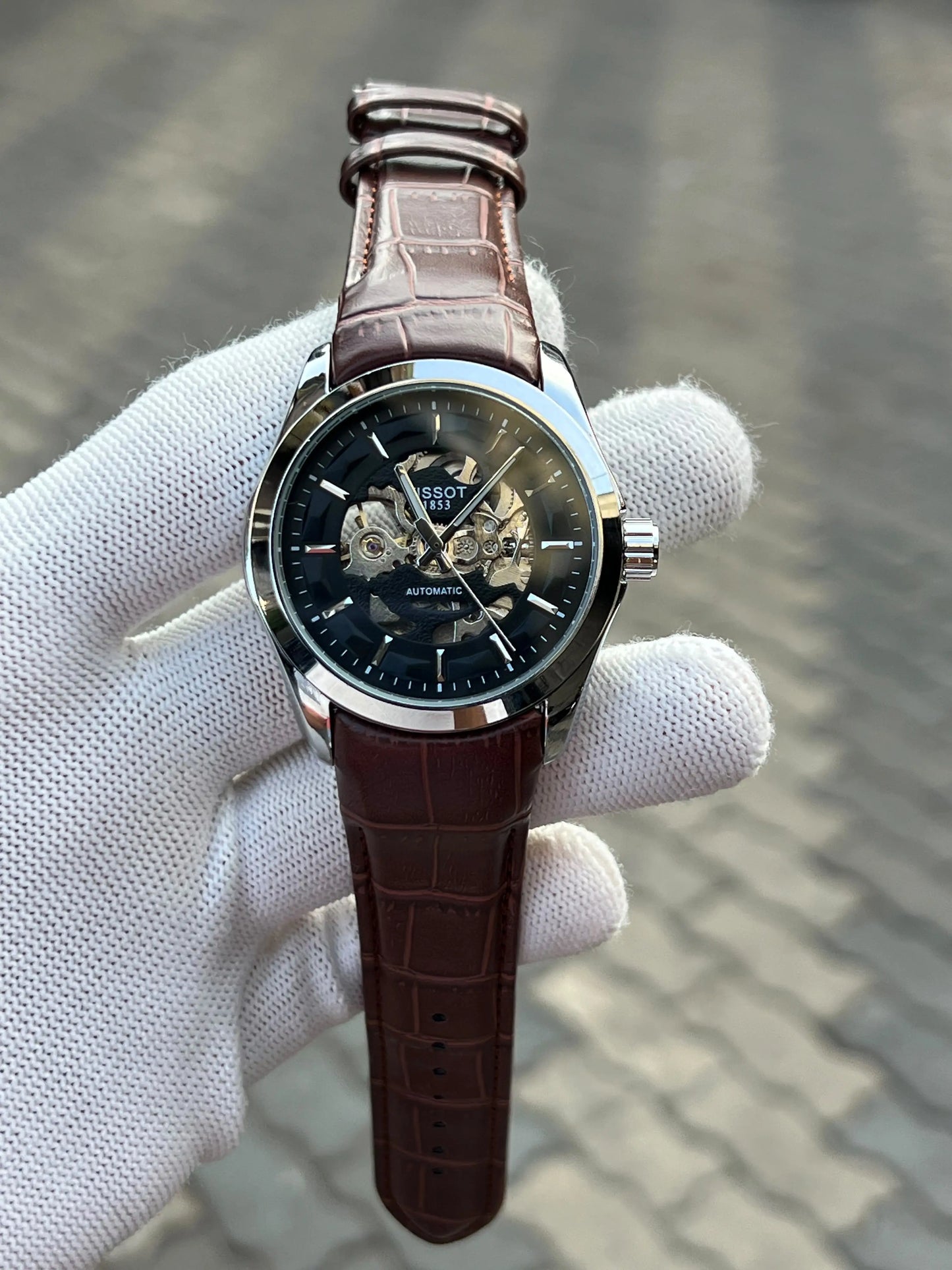Tissot 1853 Automatic Leather Belt