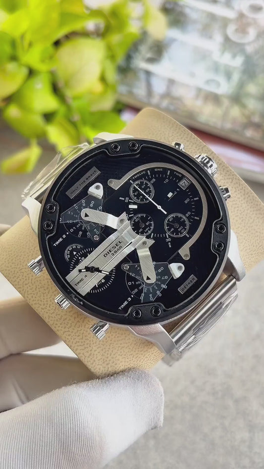 Diese_l 3 Bar Big Dady Silver-Black Heavy Quality