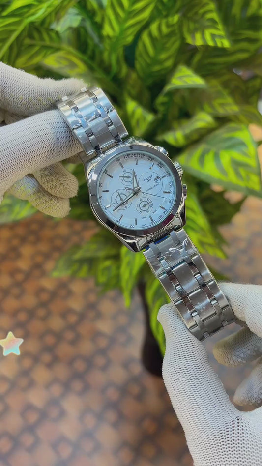 Citizen Tisso t 1853 Chronograph silver white