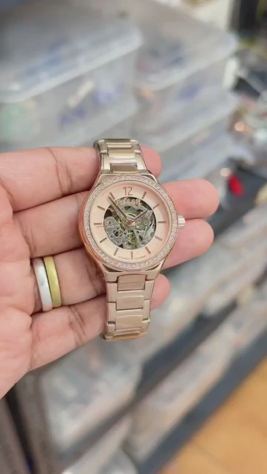Fossi_l Eevie Automatic Copper-Pink
