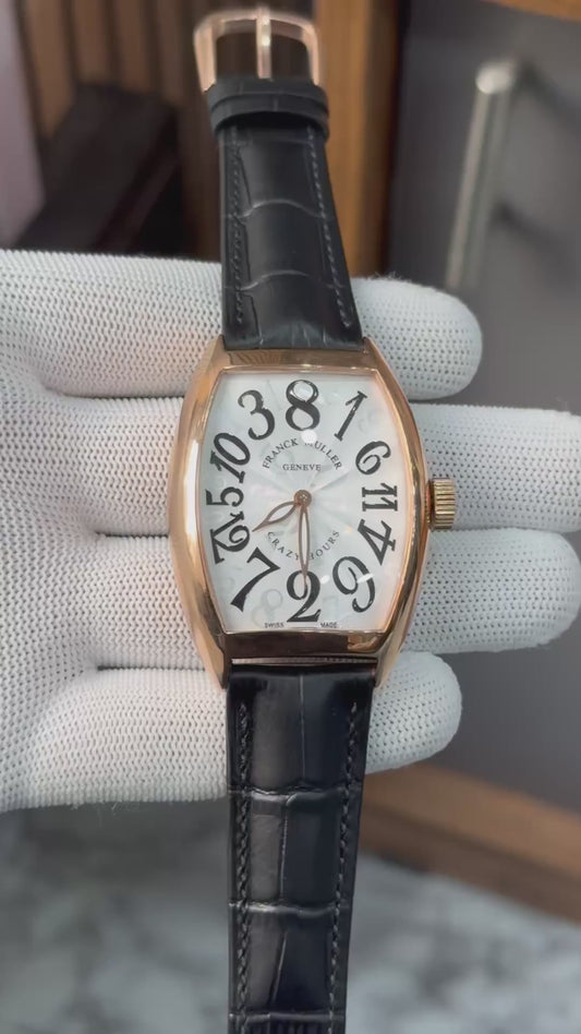FRANCK MULLER LEATHER BELT AUTO
