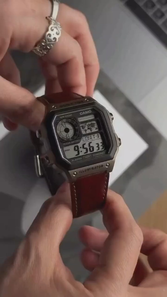 CaSio AE-1200 Illuminator Brown - J1234