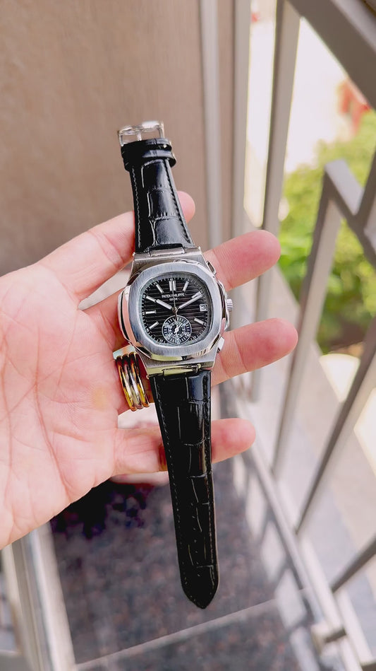PATEK_CRONO_SILVER_BLACK
