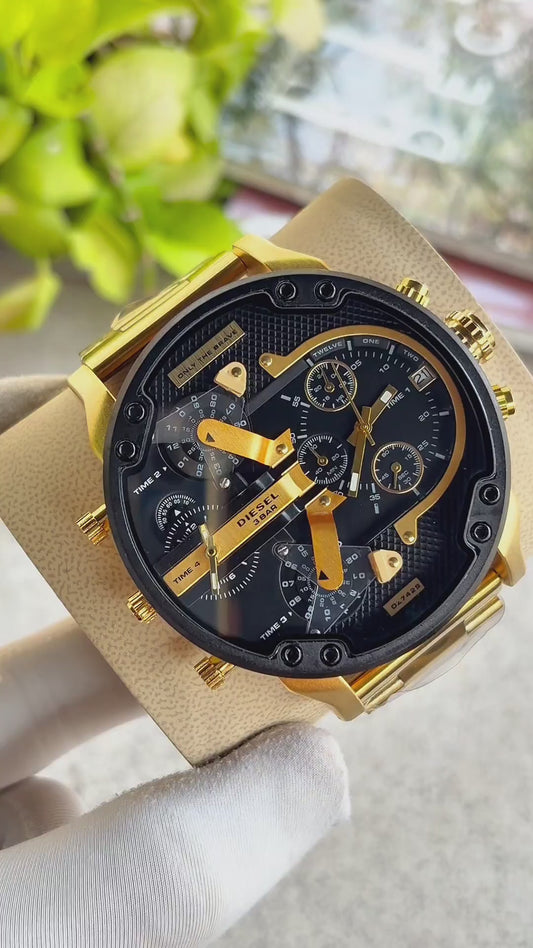 Diese_l 3 Bar Big Dady Heavy Quality Gold-Black