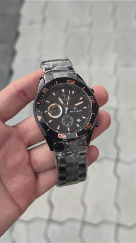 Tomm_y Hilfiger black copper