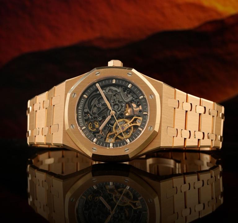 Audemars pigue_t Royal Oak Skeleton Automatic Copper Black