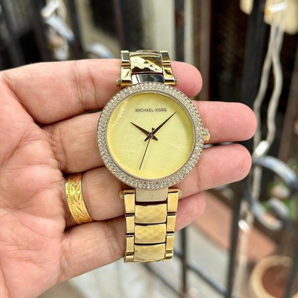 Michae_l kors Parker Pave gold 145