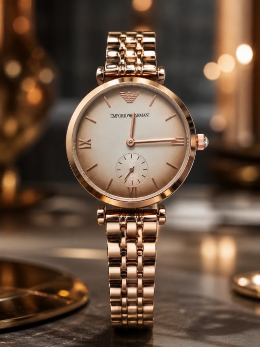 Emporio Arman i classic lady rose shaded rose diamond 527