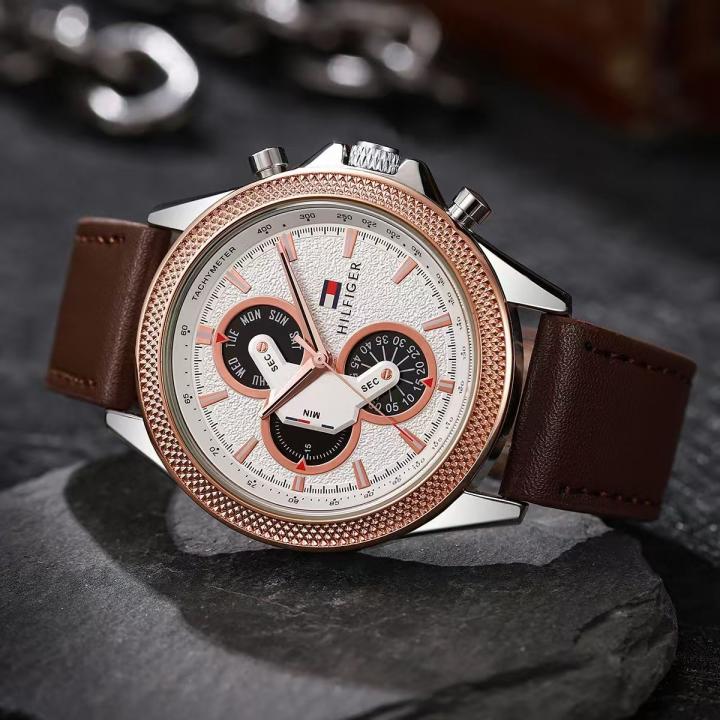 Tommy Hilfige_r Heavy Quality All Chronograph Working