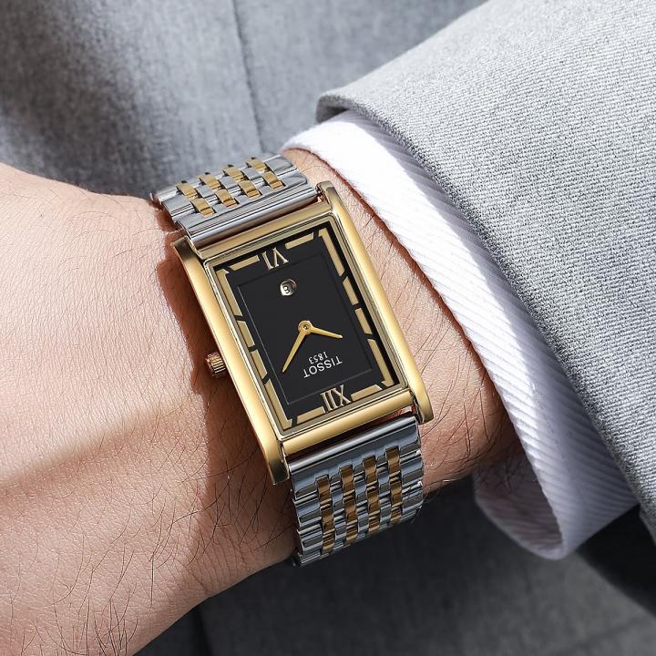 Tissot_Mens_Ventes_1853_Stainless_Steel_Twotone_Black