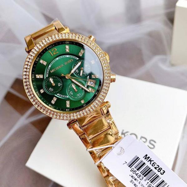 Michael Kor_s Parker Gold-Green
