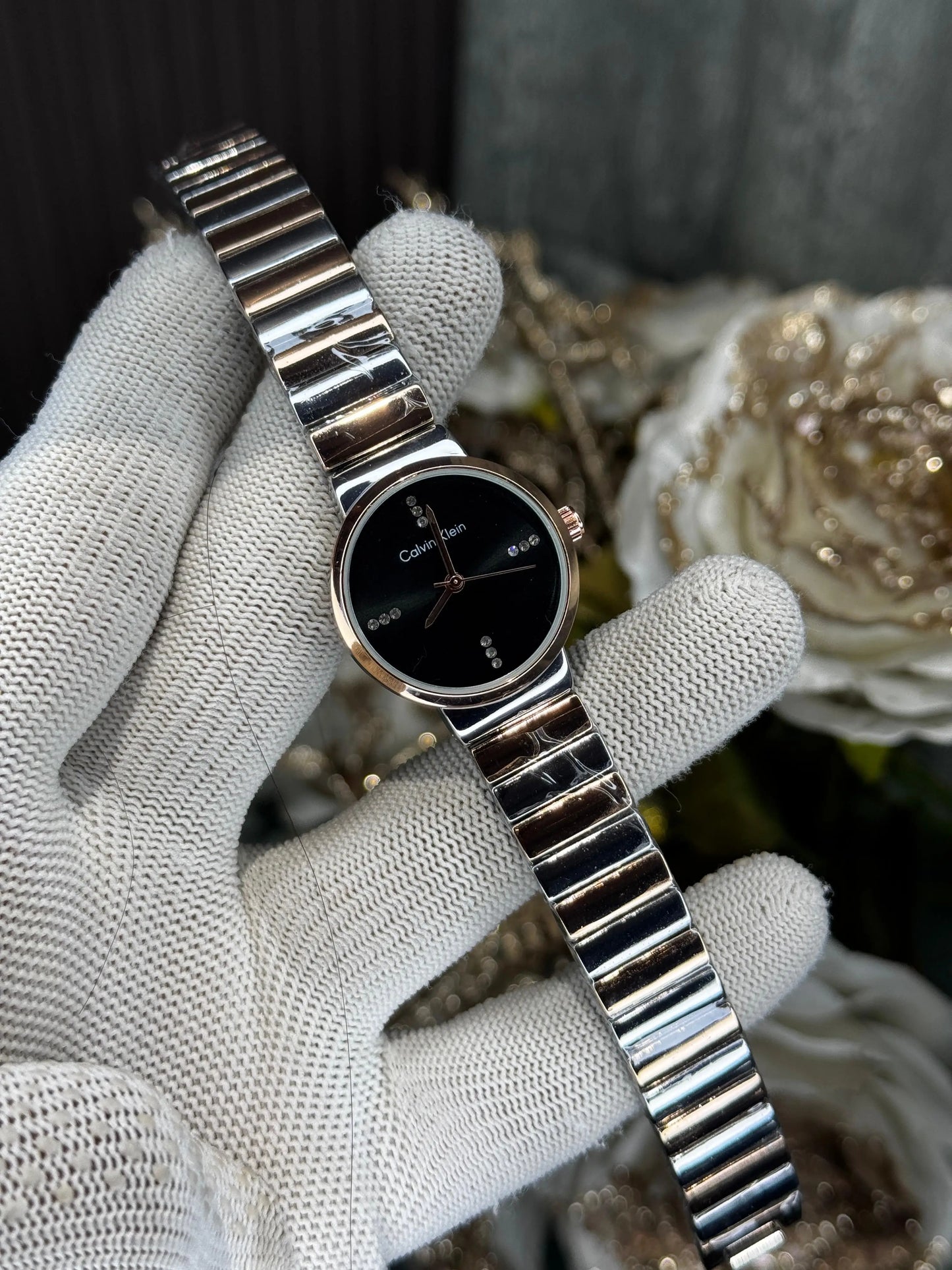 CaLvin KleiN Dual Tone Black Premium Watch
