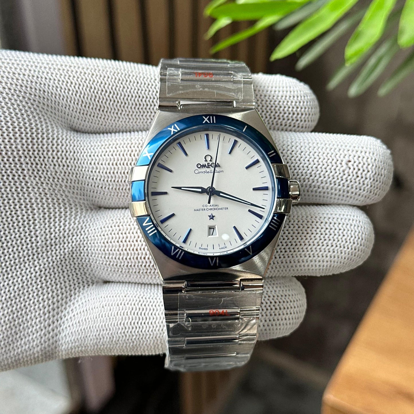 OMEGA Constellation Co Axial White Dial