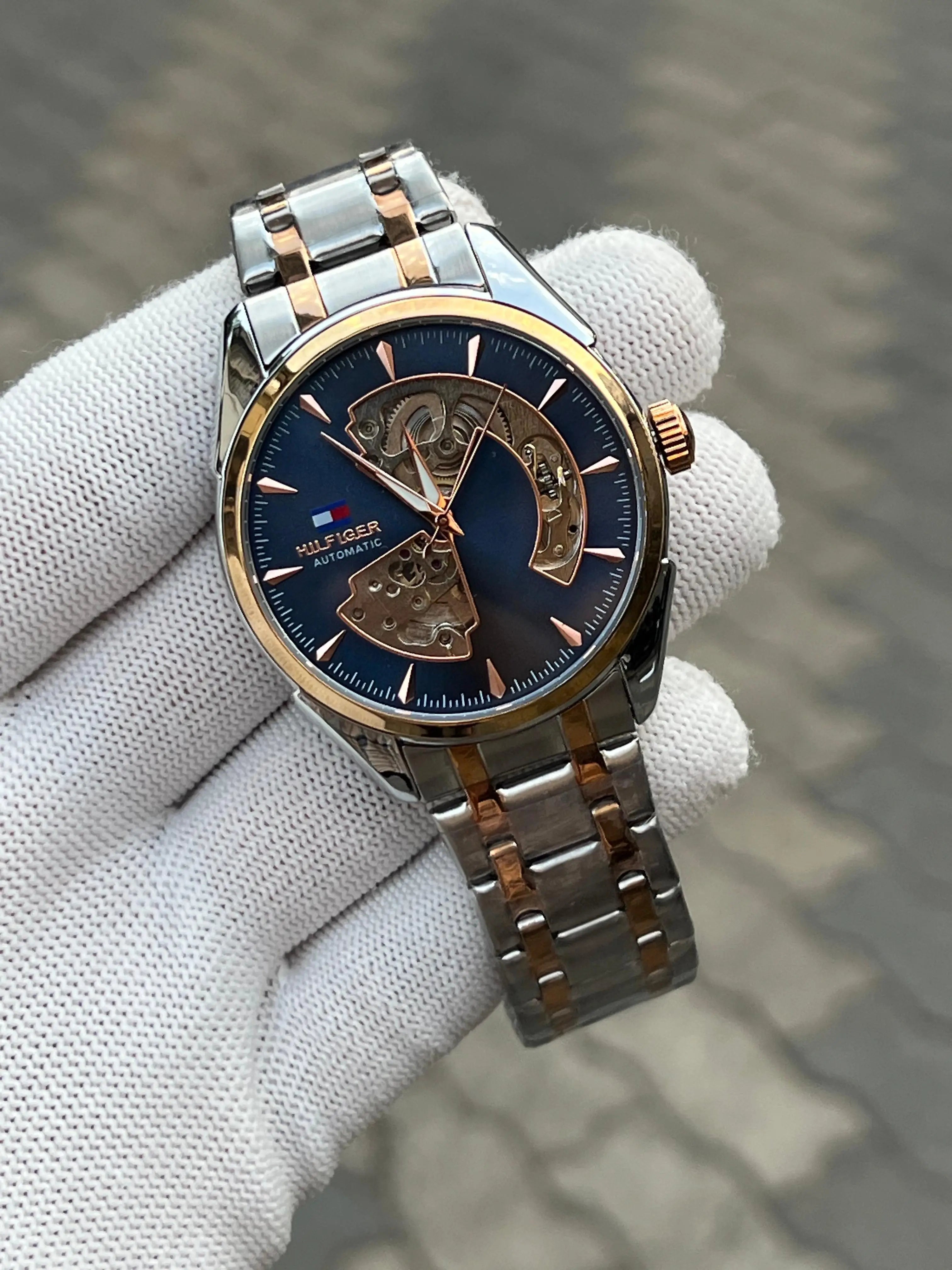 Tommy hilfiger! Automatic Two Tone Blue