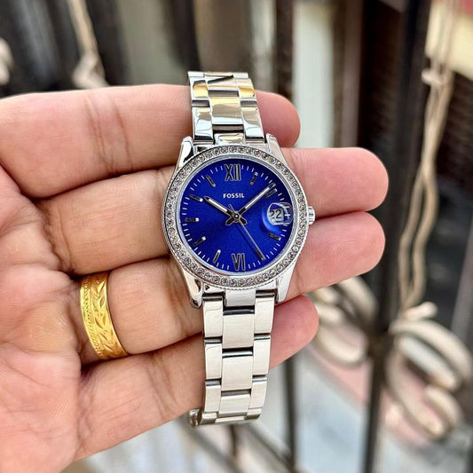Fossi_l Scarlette Silver blue