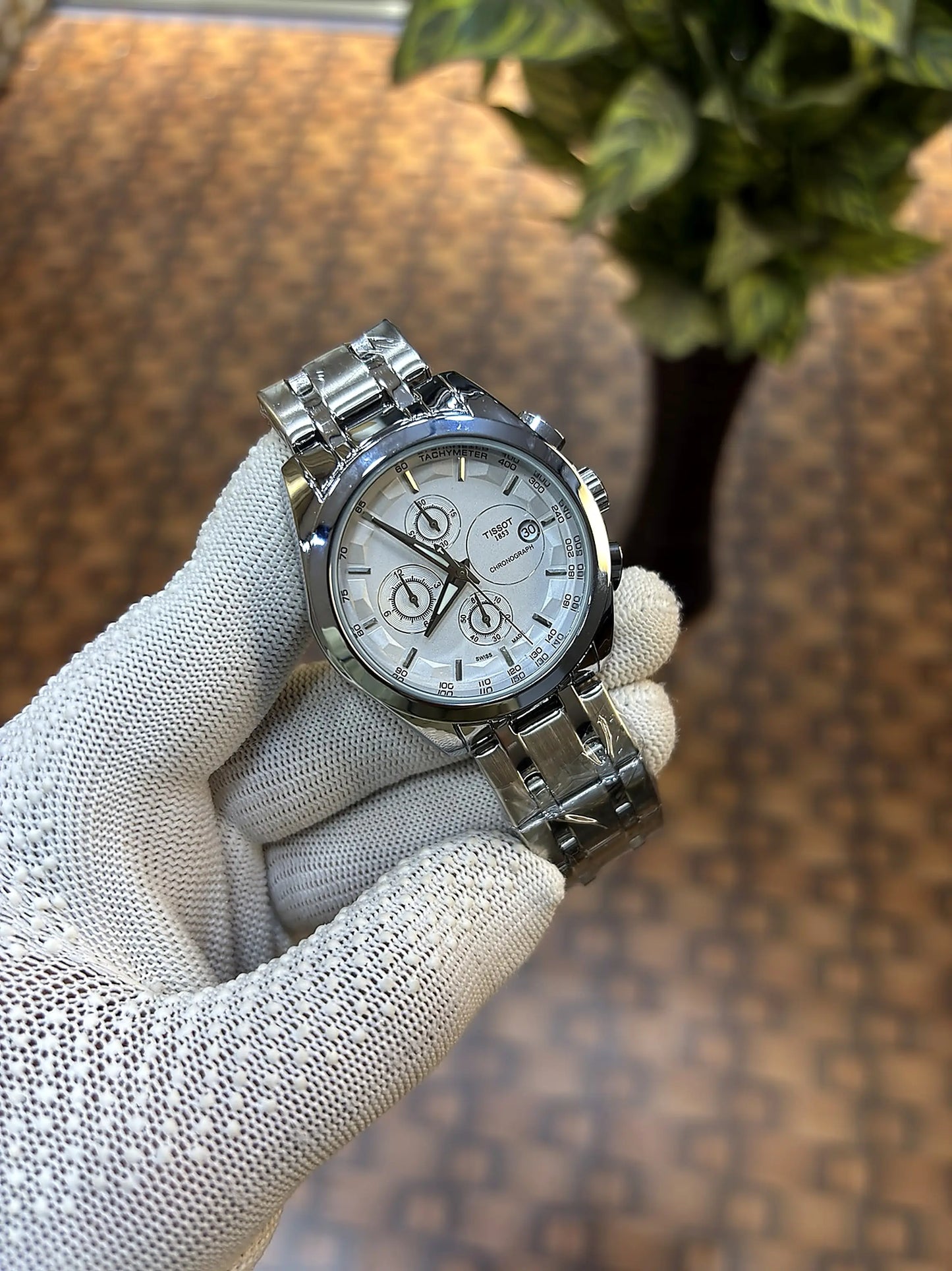 Citizen Tisso t 1853 Chronograph silver white