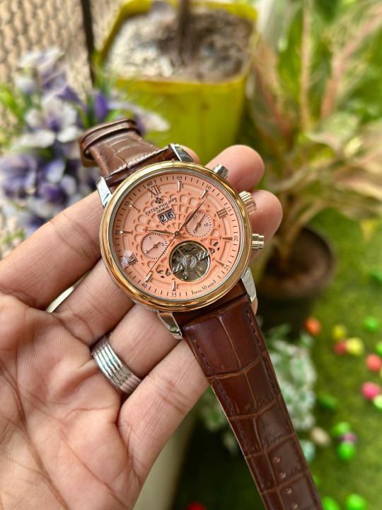 Patek_Philippe leather automatic