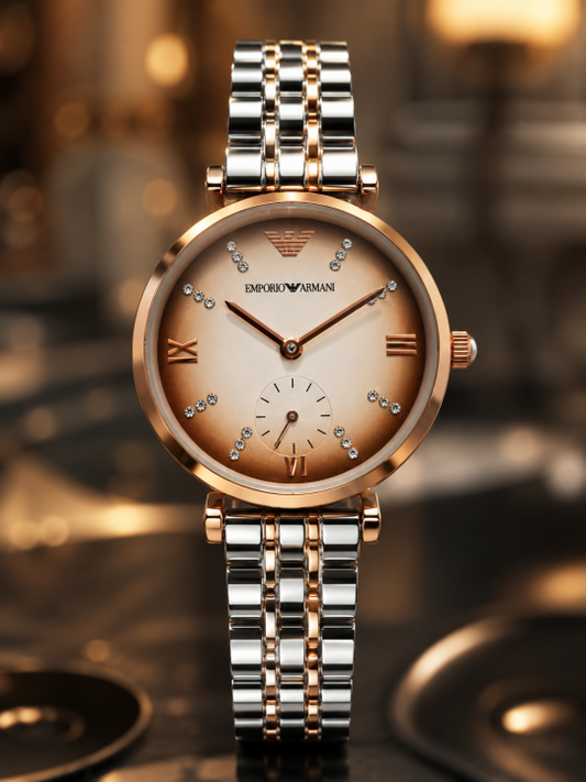 Emporio Arman i classic lady tt rose shaded rose diamond 526