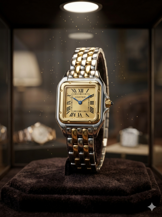 Cartie r panther de cartie r lady two tone gold 411