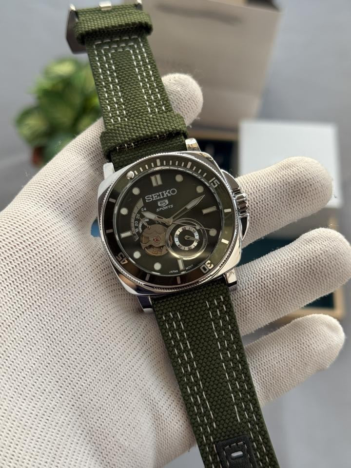Seik_o 5 Sports Automatic Premium Green W383