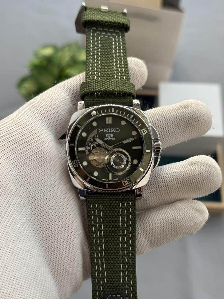 Seik_o 5 Sports Automatic Premium Green W383