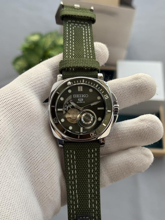 Seik_o 5 Sports Automatic Premium Green W383
