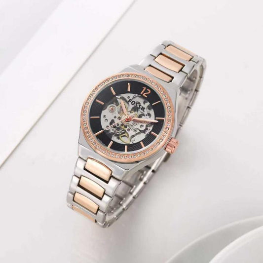 Fossi_l Eevie Automatic 2Ton-Copper-Black