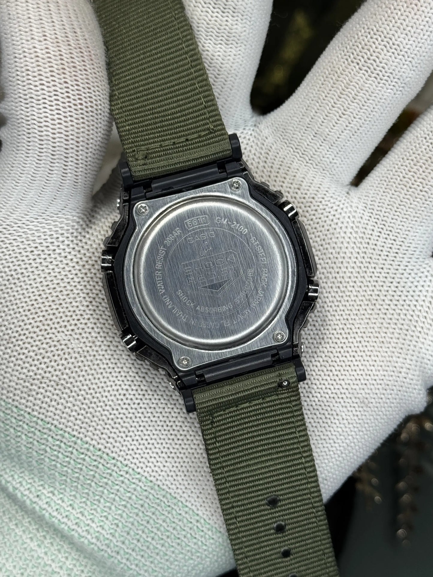 Gshock Gm2100 Beige Premium Japan watch