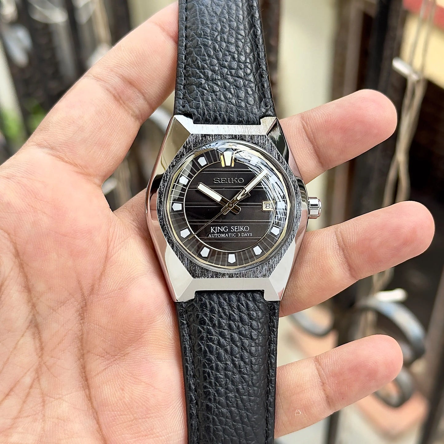 Seiko King Mens Black