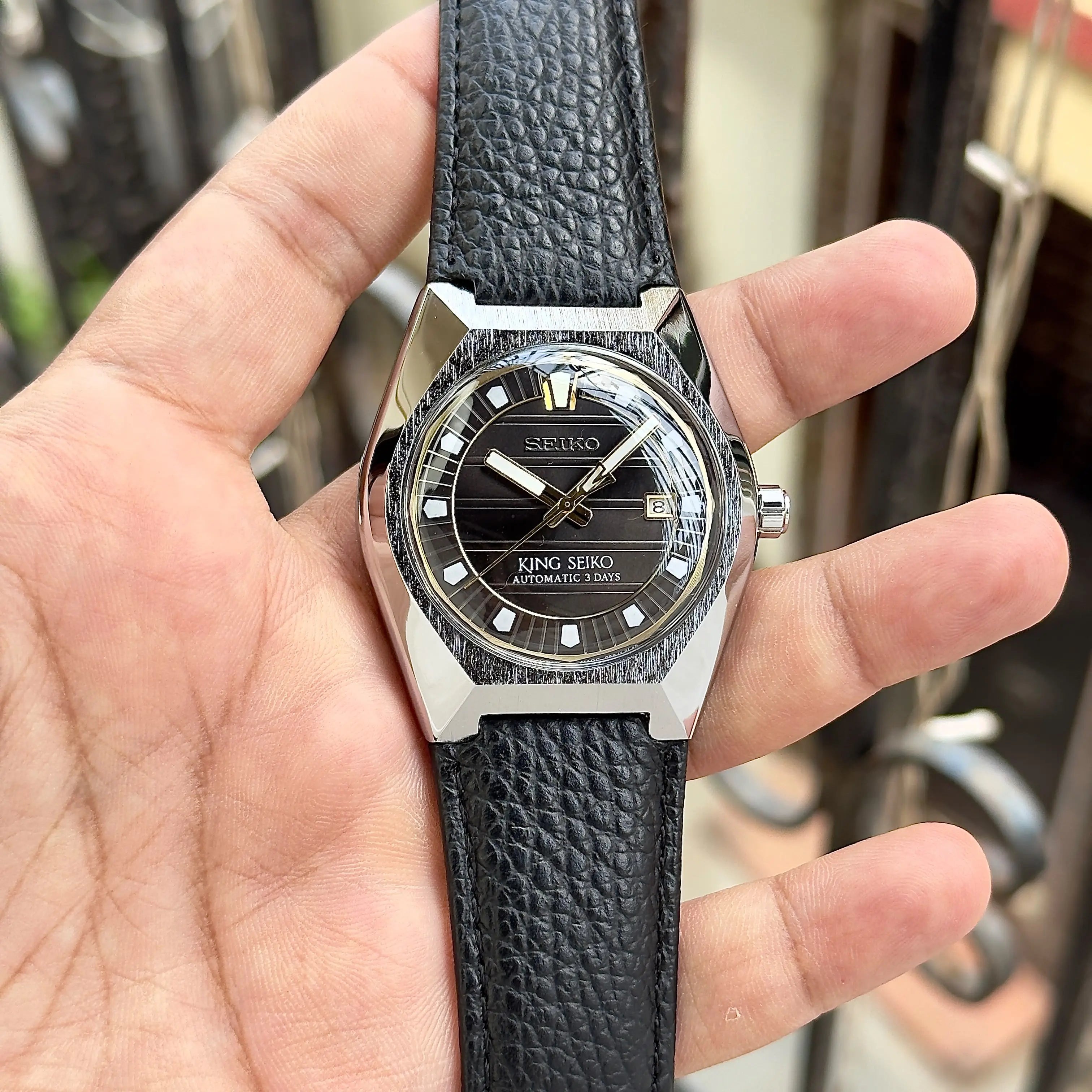 Seiko King Mens Black