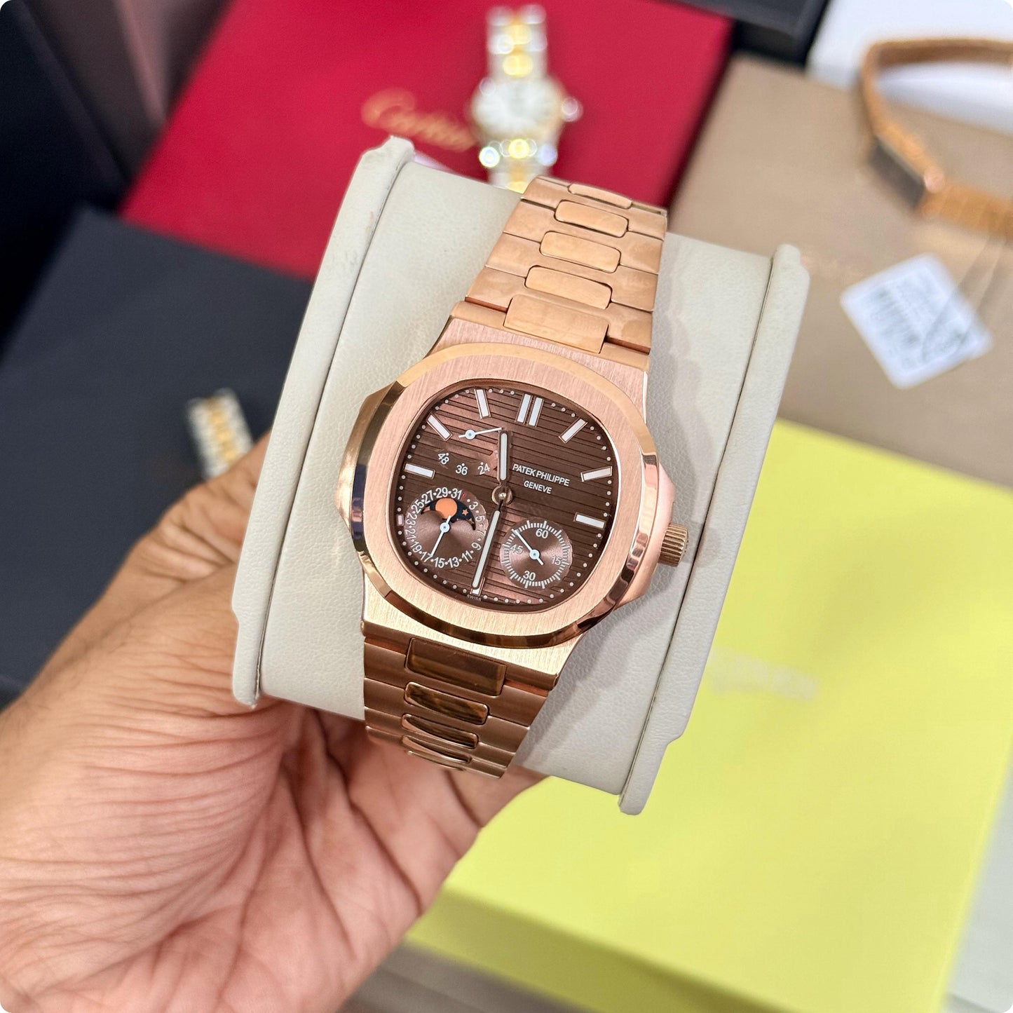 ✔️ *Patek Phillipe Nautilus 5712/1R-001 Power Reserve Moonphase*