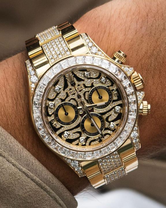 RLX Eye_Of_The_Tiger Golden Chain Bracelet Premium Quality mercurewatches.store
