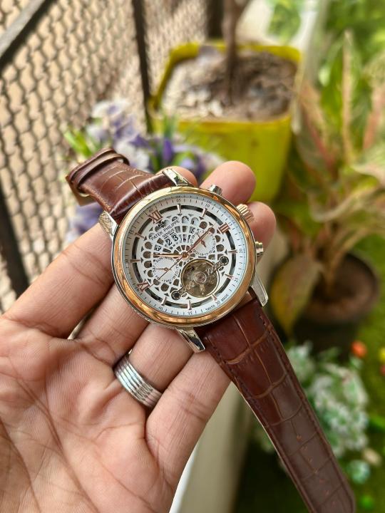 Patek_Philippe leather automatic