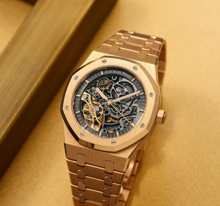 Audemars pigue_t Royal Oak Skeleton Automatic Copper Black