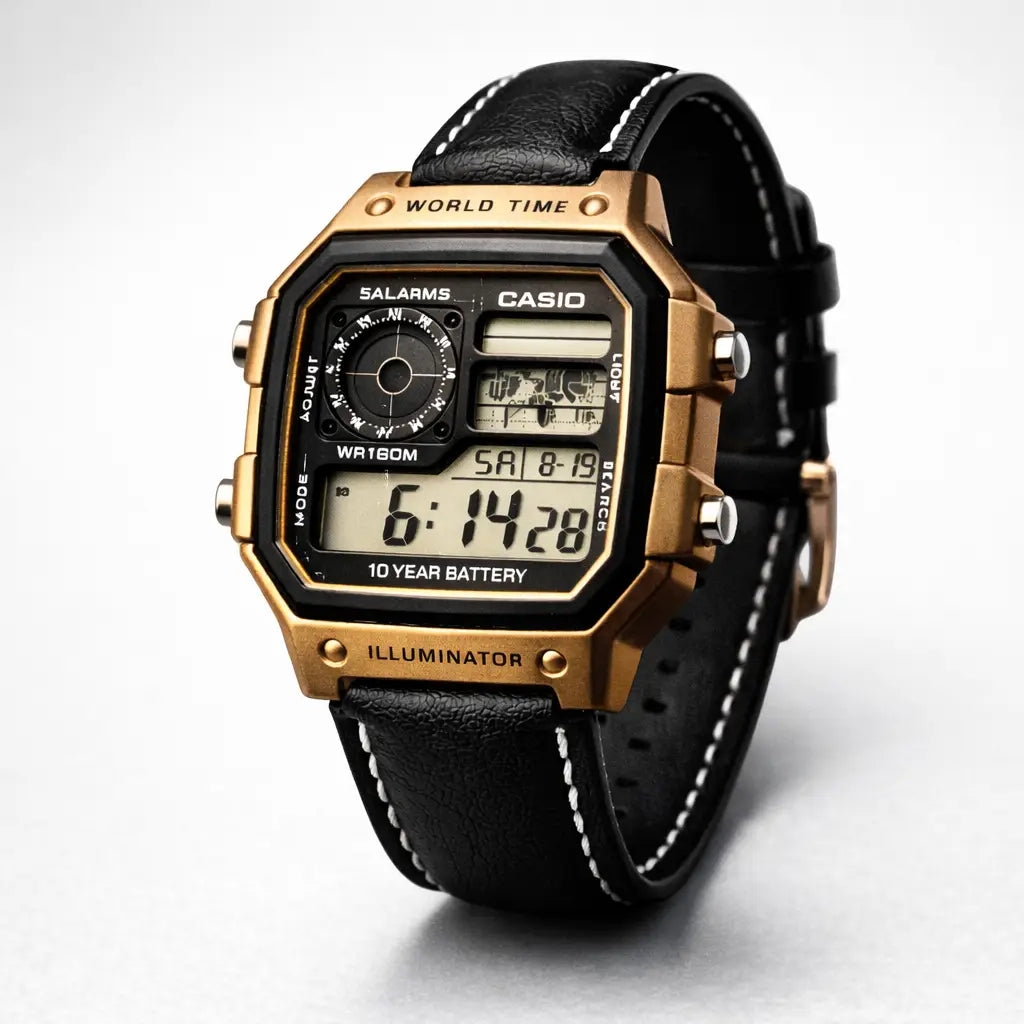 CaSio AE-1200 Illuminator Brown - J1234