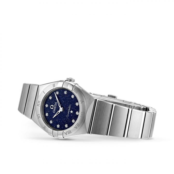 Omeg a constellation silver blue galaxy 28 mm 560