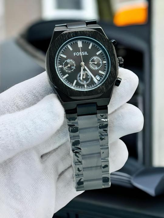 Fossil_Chain_Everett_Chronograph_Black